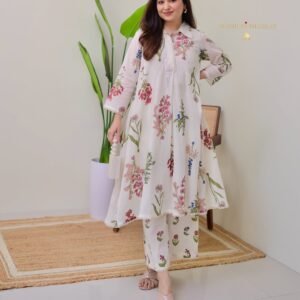 Mul Cotton Aline Kurta Set